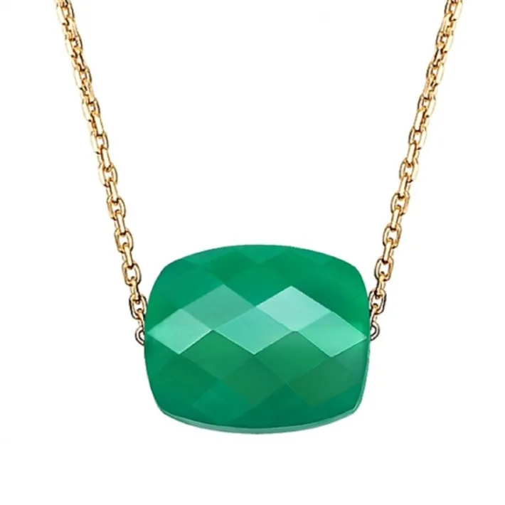 collier_or_jaune_coussin__0-1.webp Morganne Bello Collier-COLLIER OR JAUNE COUSSIN AGATE VERTE